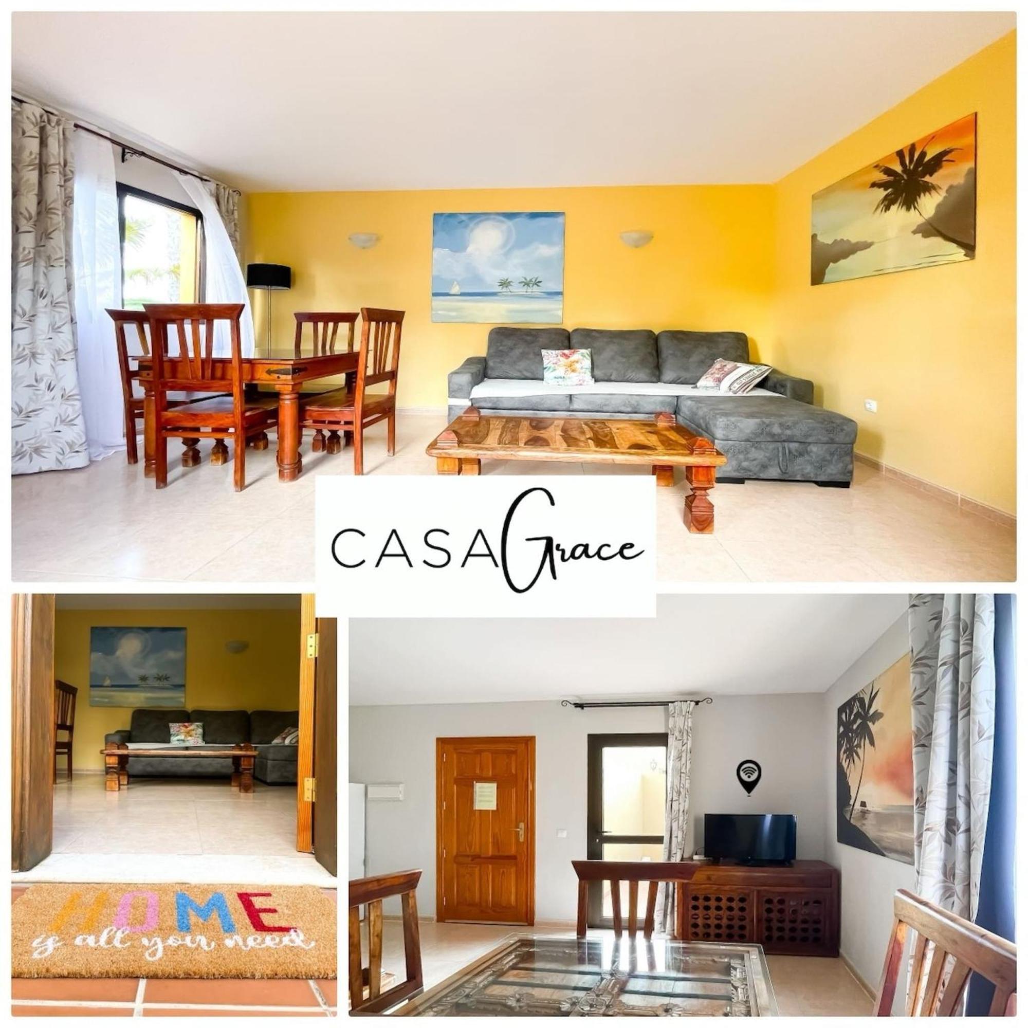 Tamarindo 1 Casa Grace Wifi Free Pool View By Rentalfue Corralejo Exteriör bild
