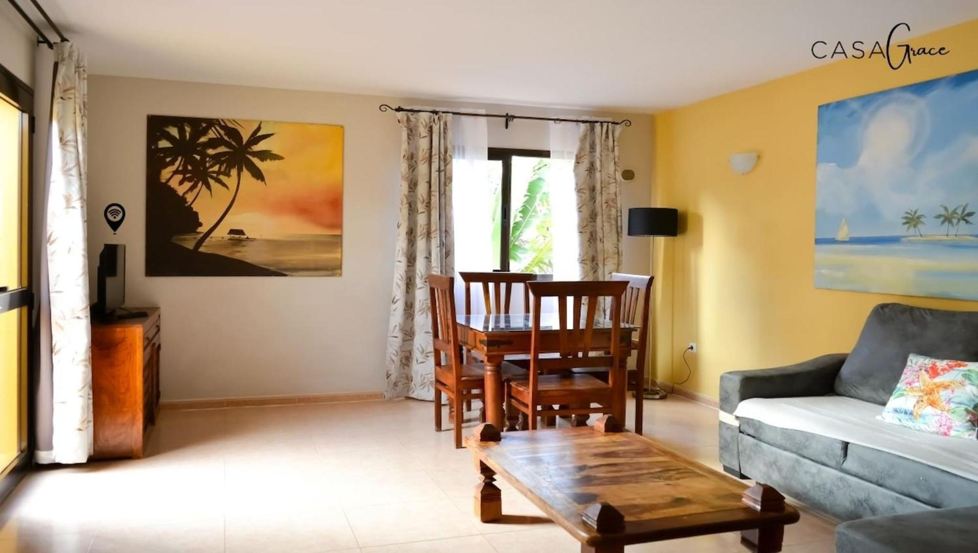 Tamarindo 1 Casa Grace Wifi Free Pool View By Rentalfue Corralejo Exteriör bild